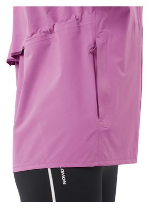 Chaqueta impermeable Salomon Bonatti Waterproof Rosa Mujer