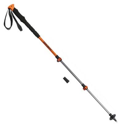 Bâtons de marche Husky (set) trekking Cigogne 3 pièces Flip-lock-Orange