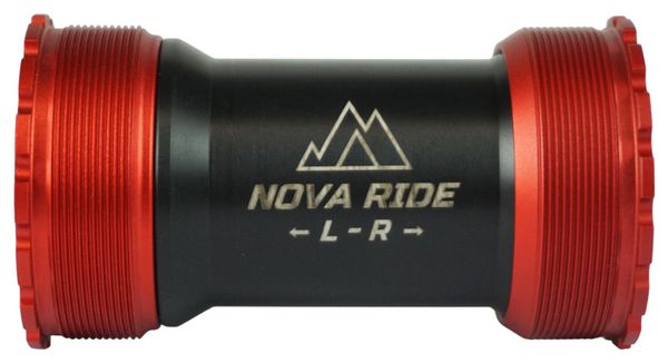 Boitier de pédalier Nova Ride T47 85 5 24mm Rouge