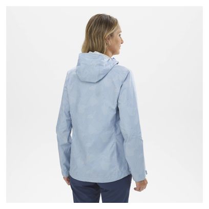 Veste Imperméable Femme Millet Fitz Roy Bleu Clair