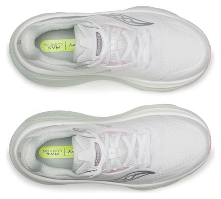 Saucony Hurricane 26 Laufschuhe Weiß/Grün für Damen