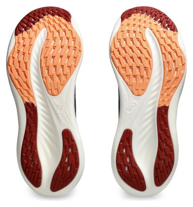 Chaussures Running Asics Gel-Nimbus 26 Bleu/Orange Homme