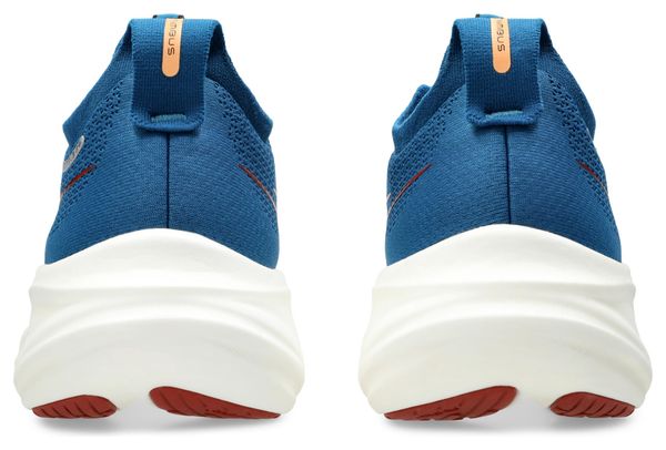 Chaussures Running Asics Gel-Nimbus 26 Bleu/Orange Homme