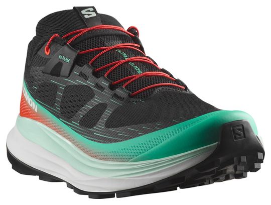 Salomon Ultra Glide 2 Trail Running Shoes Black/Green/Red