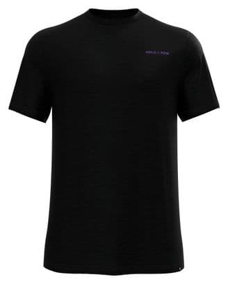 Technisch T-shirt Odlo x Pow Hyper Contrast Zwart