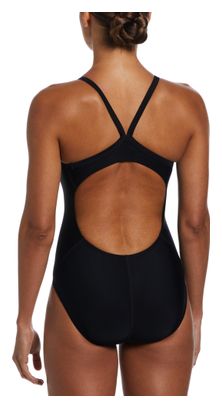 Einteiliger Damen Nike Solid-Wom Midnight Navy Badeanzug