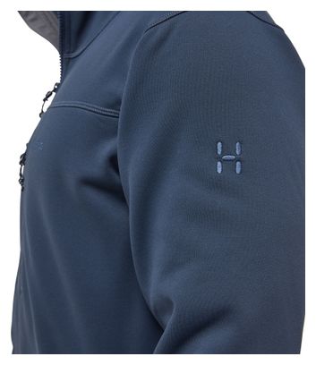 Haglöfs Rosson Mid Hood - Pile blu da uomo