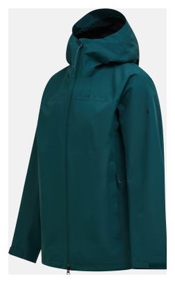 Veste Imperméable Peak Performance Treeline HIPE 2.5L Vert Homme