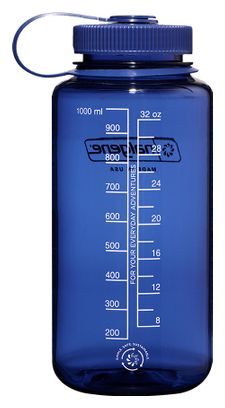 Gourde Nalgene 32Oz~1L Wide Mouth Sustain Bleu