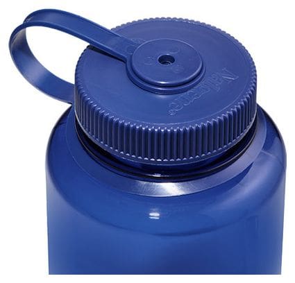 Nalgene 32Oz Wide Mouth Sustain Blue water bottle