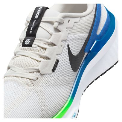 Nike Air Zoom Structure 25 Running Shoes White Green Blue