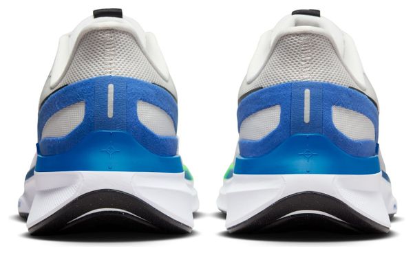 Nike Air Zoom Structure 25 Running Shoes White Green Blue