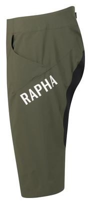Pantaloncini da mountain bike Rapha Trail Finale Verde Uomo