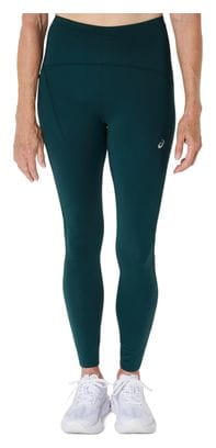 Collant long Asics Road High Waist Vert Femme