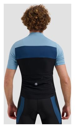 Maillot Manches Courtes Vélo Rogelli Core Block Homme