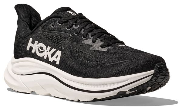 Hoka Clifton 10 Schwarz/Weiß Running Schuhe Women