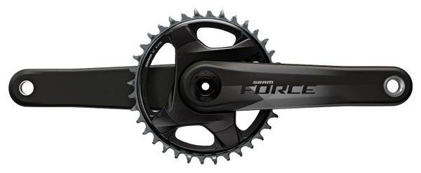 Sram Force D1 DUB Crankset 46T 12S (Not Include) Black