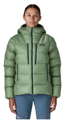 Patagonia Fitz Roy Down Hoody Green for Women | Alltricks.com