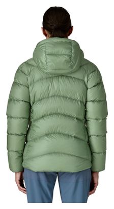 Dames Patagonia Fitz Roy Down Hoody Groen