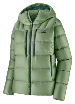 Dames Patagonia Fitz Roy Down Hoody Groen