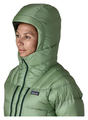 Dames Patagonia Fitz Roy Down Hoody Groen
