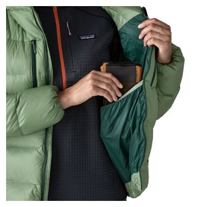 Dames Patagonia Fitz Roy Down Hoody Groen