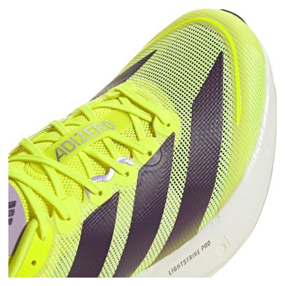 Chaussures Running adidas Adizero Boston 13 Jaune/Violet Homme