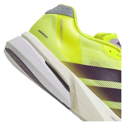 Chaussures Running adidas Adizero Boston 13 Jaune/Violet Homme