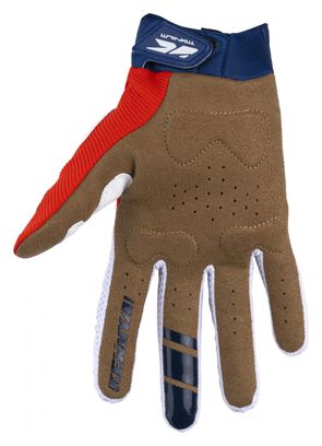 Long Gloves Kenny Titanium Red / Blue