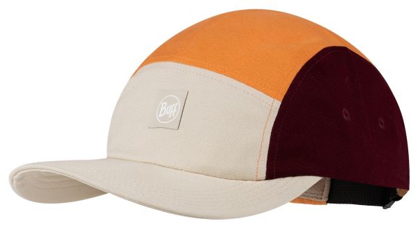 Cappellino Buff 5 Panel Venture beige/arancione