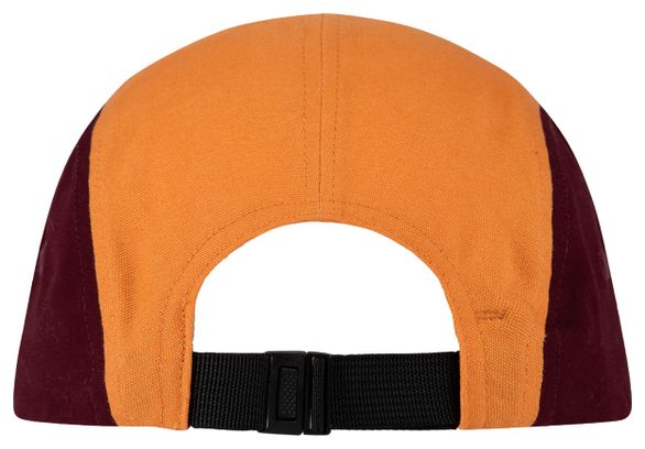Cappellino Buff 5 Panel Venture beige/arancione
