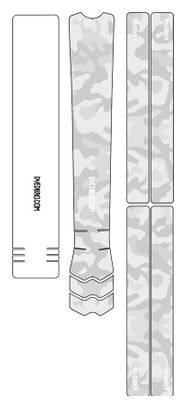 Dyedbro Frame Camo Frame Film protector blanco