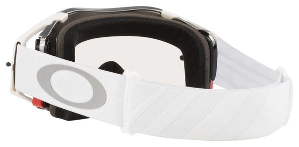 Oakley Airbrake MX White Clear Goggle / REF. OO7046-C4