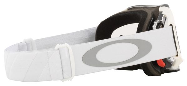 Oakley Airbrake MX White Clear Goggle / REF. OO7046-C4