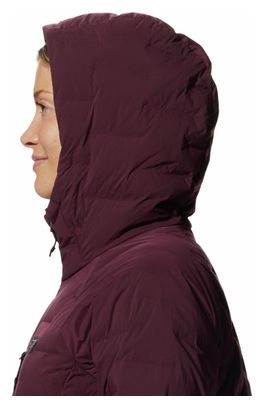 Mountain Hardwear Women's Stretchdown Hoody Bordeaux