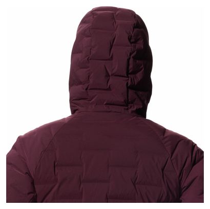Mountain Hardwear Women's Stretchdown Hoody Bordeaux