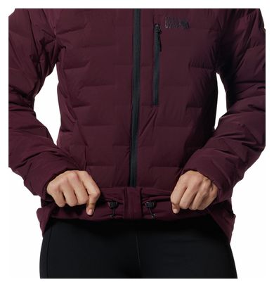 Mountain Hardwear Women's Stretchdown Hoody Bordeaux