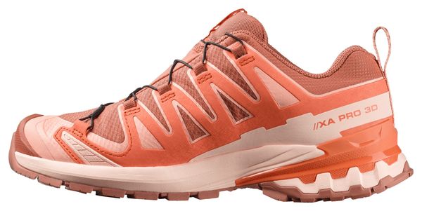 Zapatillas Trail Salomon XA Pro 3D v9 GTX Coral Mujer