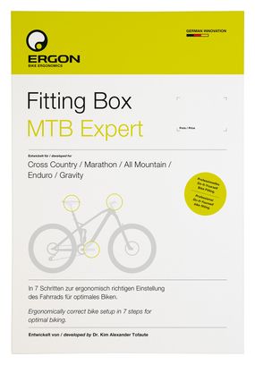 Ergon Fitting Box MTB Expert Bike Ajustes ergonómicos