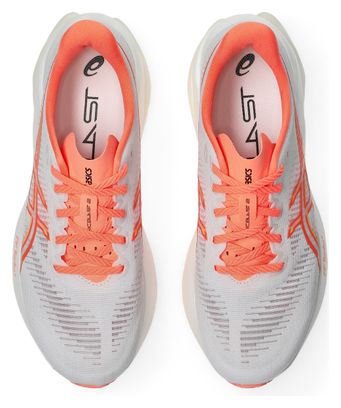 Zapatillas de running Asics Sonicblast 2 blancas/naranjas para mujer