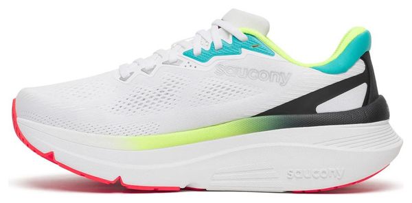 Saucony Guide 19 hardloopschoenen, wit/meerkleurig, heren