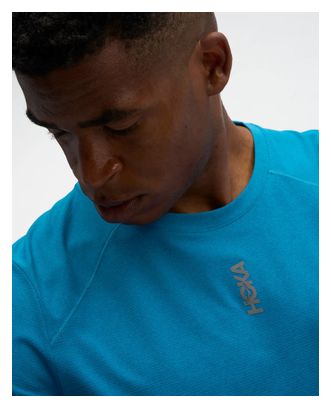 T-Shirt Running Hoka EveryRun Bleu Homme