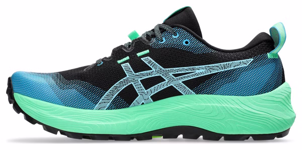 Zapatillas Trail Asics Gel-Trabuco 12 Negro/Azul/Verde Hombre