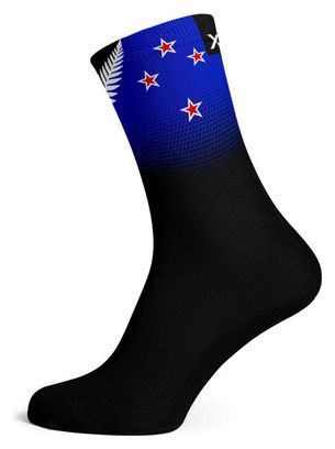 Paire de Chaussettes - New Zealand Black Silver Fern - Nouvelle Zèlande