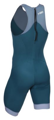 Tri-suit Mako Team Steel Blue Petrol Blue Uomo