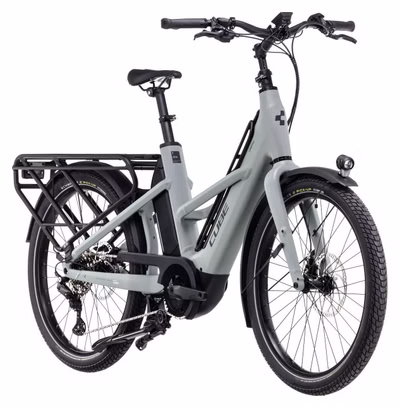 Cube Longtail Sport Hybrid 1350 Electric Longtail Cargo Bike - Main Image