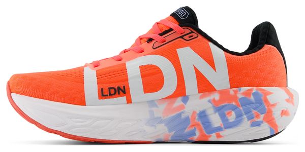 Chaussures Running New Balance TCS London Marathon Fresh Foam X 1080 v14 Blanc/Rouge Homme