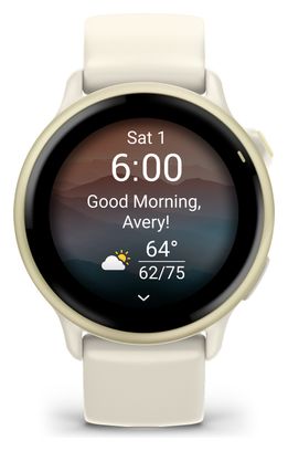 Montre Connectée Garmin Vívoactive 6 Or Lunar
