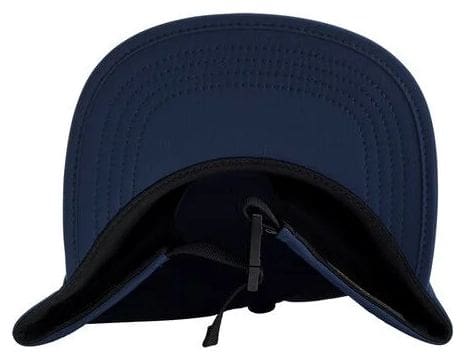 NIXON Flight Strapback Hat Midnight Blue / Dark Yellow