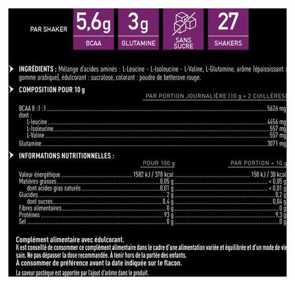 EAFIT BCAA 8:1:1 Pastèque - 275 g